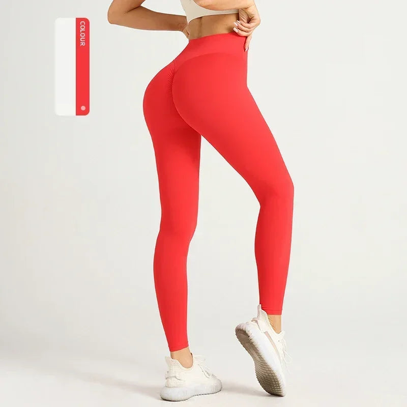 High Waist Yoga Leggings Women Fitness Leggings Running Cycling Pants Breathable Sports Leggings Summer Workout Gym Clothing👖👍