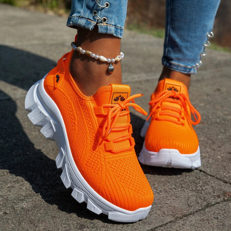 women shoes casual sneaker fall 2025 new fashion leisure sports single shoes wholesale cross-border factory trend fly weavin