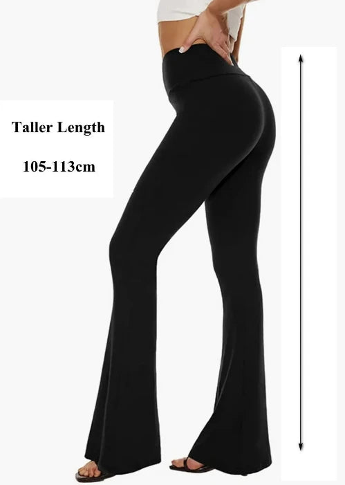 Women's Flared leg Yoga Leggings Pants for Women High Waisted Buttery Soft Bootcut Leggings Yoga Work Casual