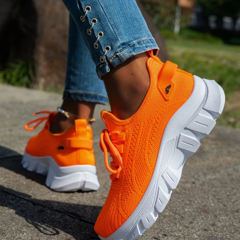 women shoes casual sneaker fall 2025 new fashion leisure sports single shoes wholesale cross-border factory trend fly weavin