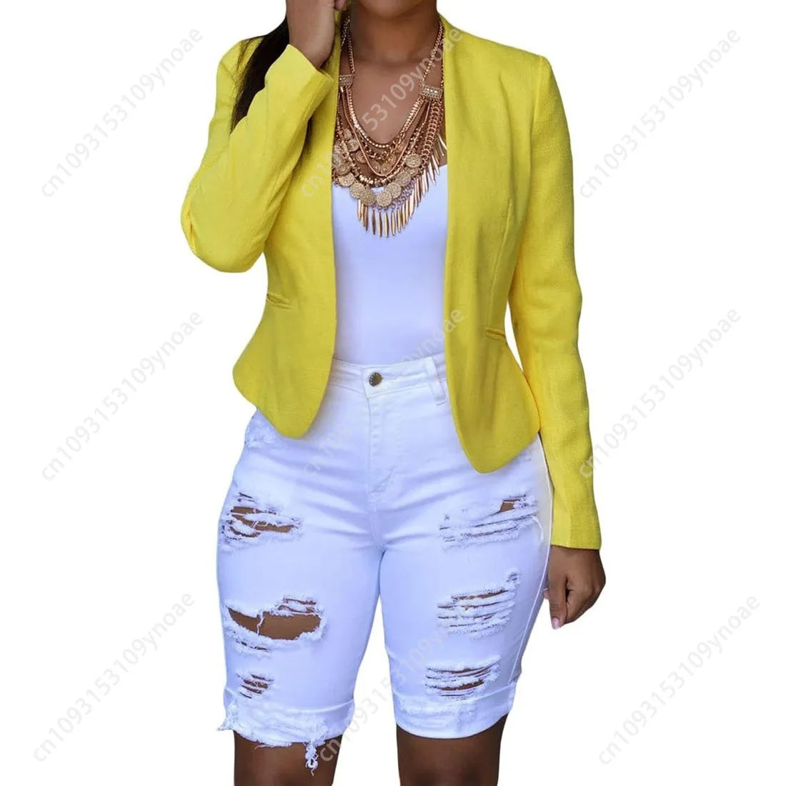 Retro Ripped Jeans Sexy Women Mid Rise Pants Hip Hugging Tight Bermuda Shorts Y2k Hip Hop Trousers Street Fashion Pant