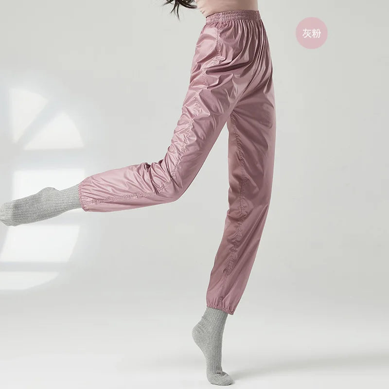 Ballet Pants Woman Yoga Leggings Fitness Yoga Pants Girls Sport Pants Dance Pants Nylon Dance Warm Up Fitness Pants Women