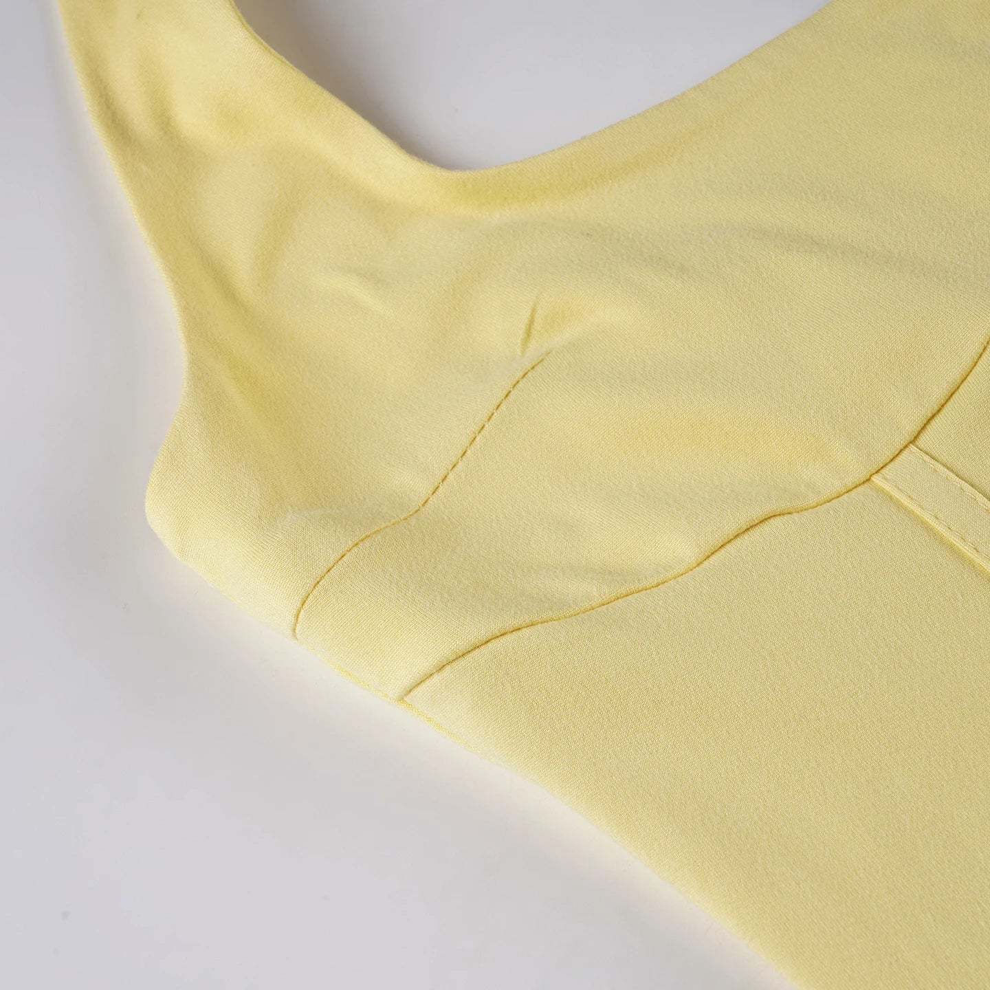 Women's Dresses 2025 Halter Mini Dress Chic U Neck Layer Ruffles Hem Bodycone A Line Vestido Summer Ladies Street Party Wear