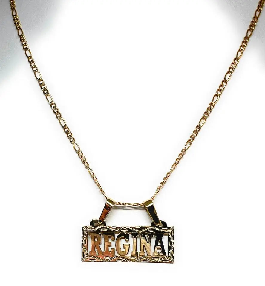 Custom Name Necklace For Women 18K Gold Plated  Stainless Steel Jewelry Personalized Custom Pendant Jewelry Gifts For Her