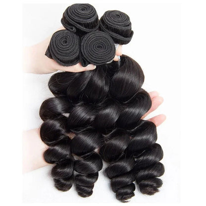 18-40 Inchs Loose Wave Bundles Brazilian Human Hair Weave Bundles 2/4/6 Bundles Deal Top Quality Human Hair Extensions Wholeasle