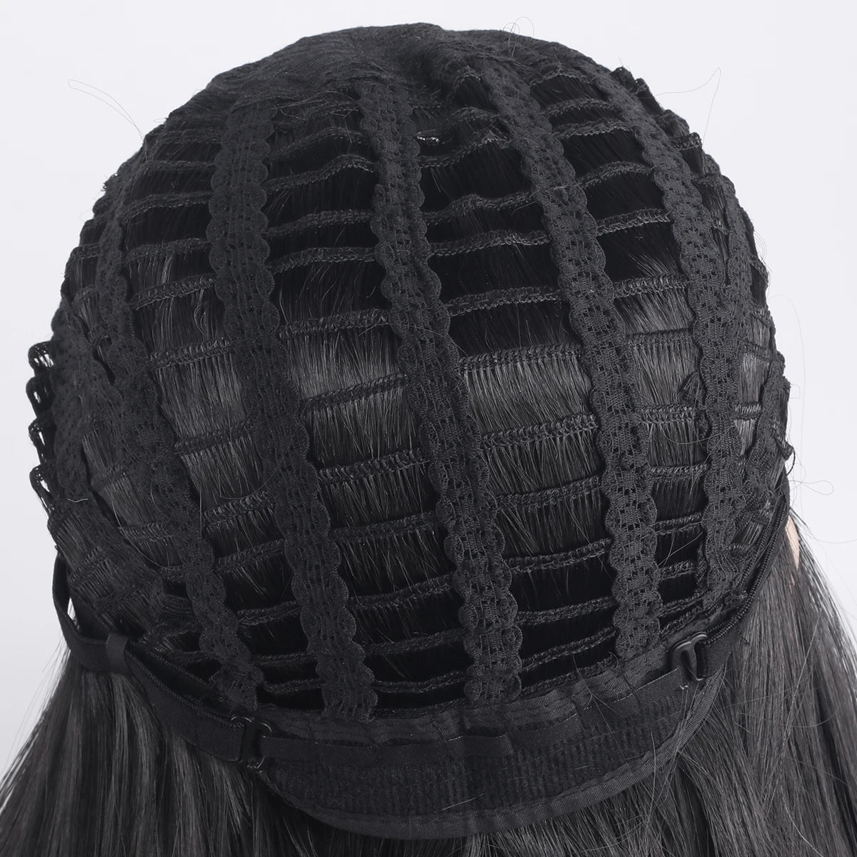 Waist-Length, Long Hair, Straight Hair, Middle Parted Gradient Green and Black Women's Dress-Up Wig, Soft, Synthetic, Heat-Resistant and Durable, Suitable for Daily Dress-Up, Wear and Party Cosplay Wig, Party Supplies, Hairst