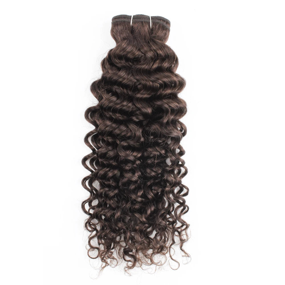 Human Hair Bundles Water Wave#2 #4 Bundles Indian Hair Weave Cruly Bundles Human Hair Extension 10 To 26 Inch