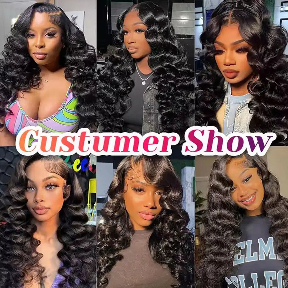 18-40 Inchs Loose Wave Bundles Brazilian Human Hair Weave Bundles 2/4/6 Bundles Deal Top Quality Human Hair Extensions Wholeasle