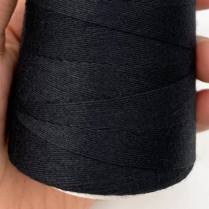 Thick Black Weaving Thread 100% Polyester for Making Wig Sewing Hair Weft Hair Extension Sewing Thread for Women