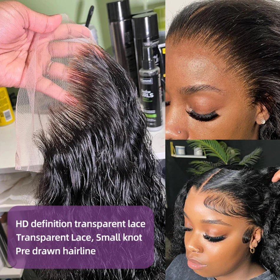Glueless Wigs Human Hair Wear And Go Kinky Curly Lace Frontal 100% Human Hair Perruque Cheveux Humains OnSale Brazilian Raw Hair