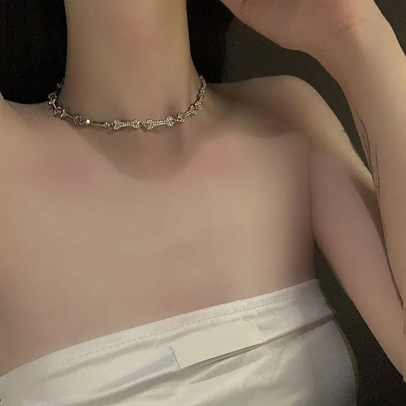 New 2021 Fashion Pendant Necklace For Women Clavicle Chain Choker Beautiful Jewelry Necklace Neck Accessories For Women Girls