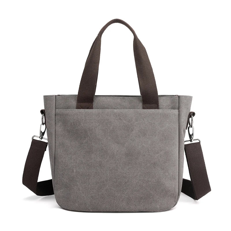 2024 Women Bag New Fashion Messenger Bag Women Shoulder Bag Canvas Handbag Purse Large Capacity Fashion Female Tote Shopping Bag