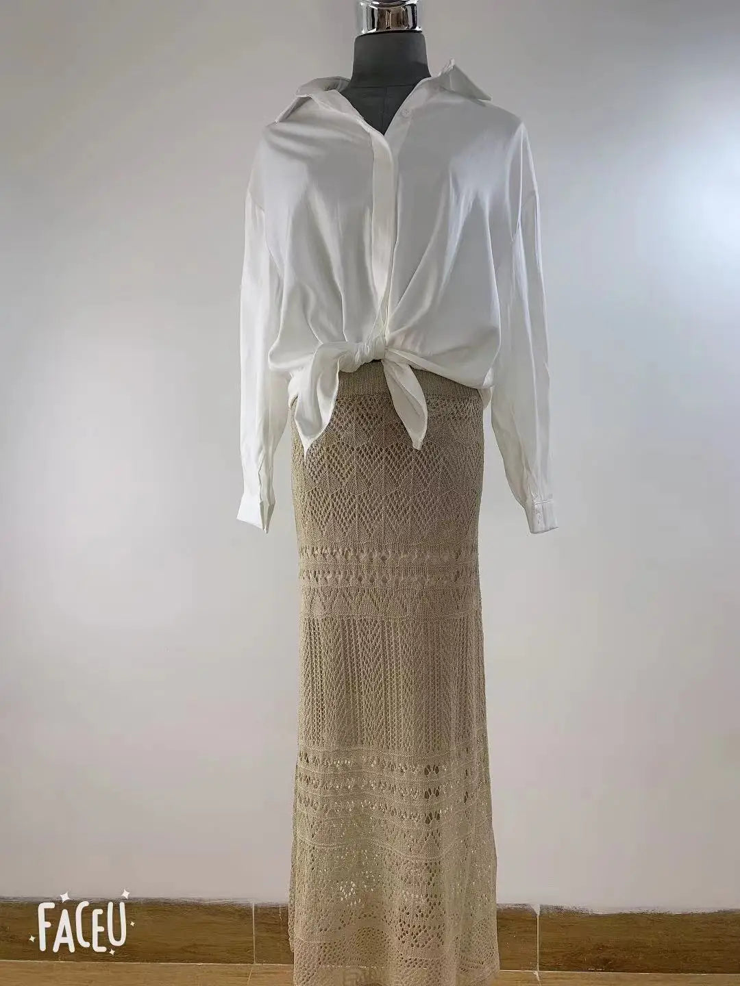 Women Skirt Summer Long Skirts Midi High Waist Girls Solid Vintage Skrits Sexy A Line Harajuku Skirt Y2k Kawaii Lace Pleated