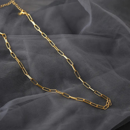 925 Sterling Silver Gold Necklace For Women High Quality Sterling-silver-jewelry  Chain Necklace