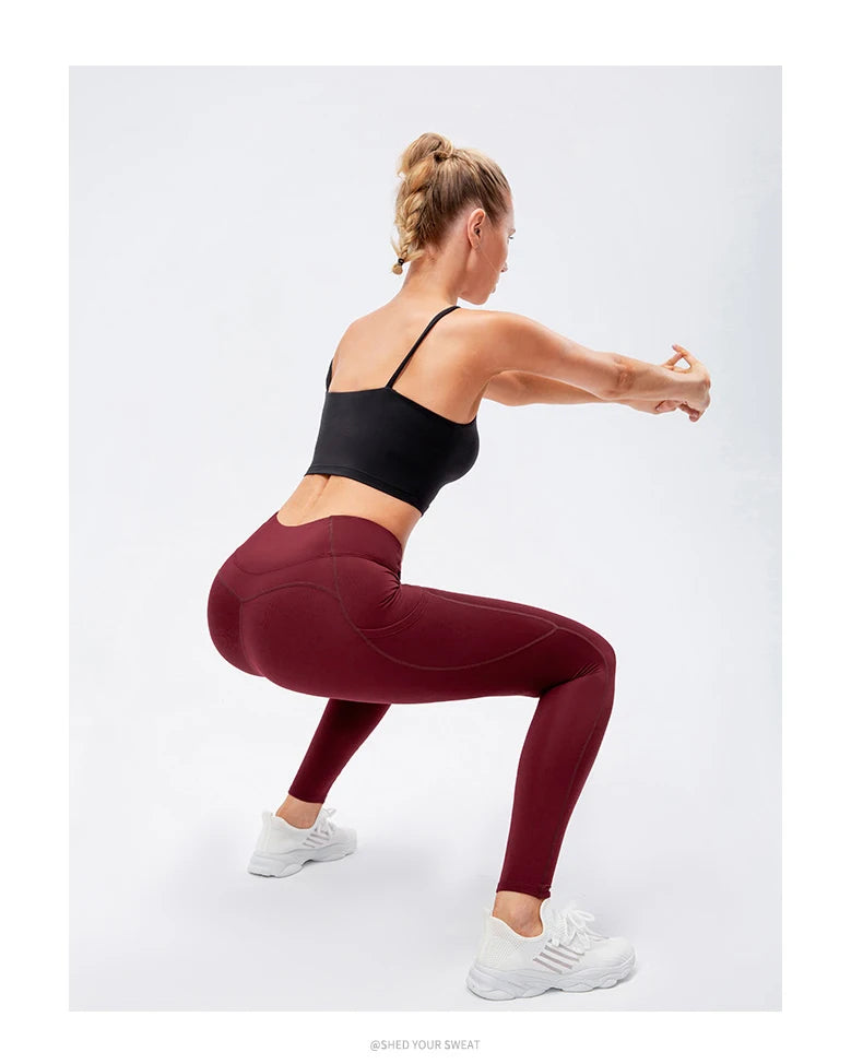 Yoga Pants Women Warm Leggings for Fitness Fleece Warm Winter Stretchy Running Tights Leggings Gym Sport Yoga Leggings