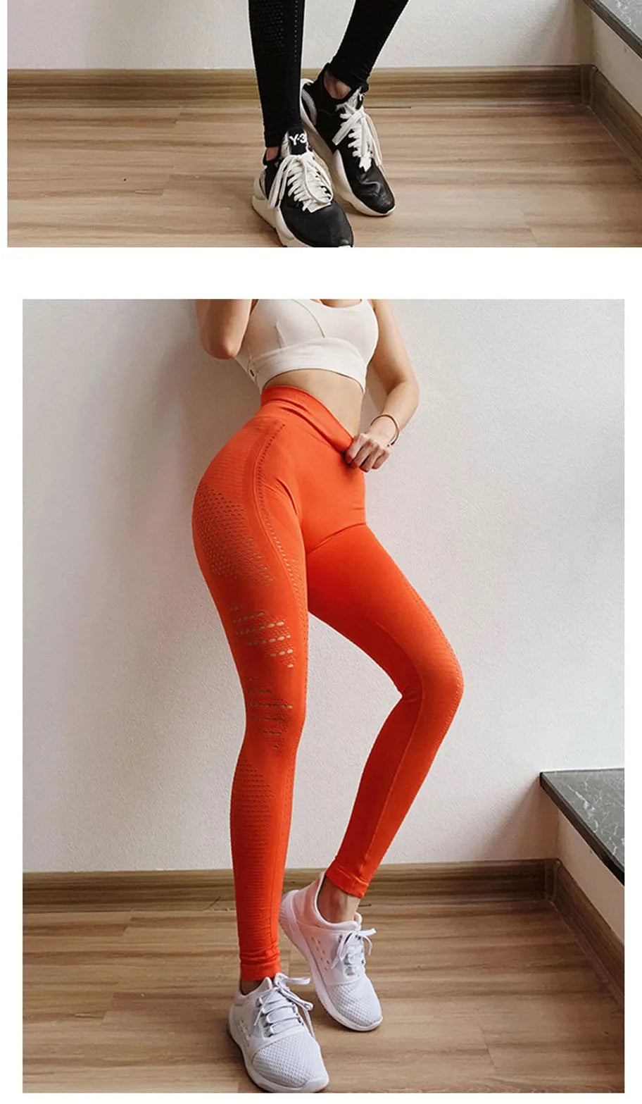 Women's High Waist Yoga Pants Tummy Control Workout Running Stretch Sport Tight Gym Leggings Power Flex Fitness Pants