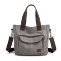 2024 Women Bag New Fashion Messenger Bag Women Shoulder Bag Canvas Handbag Purse Large Capacity Fashion Female Tote Shopping Bag