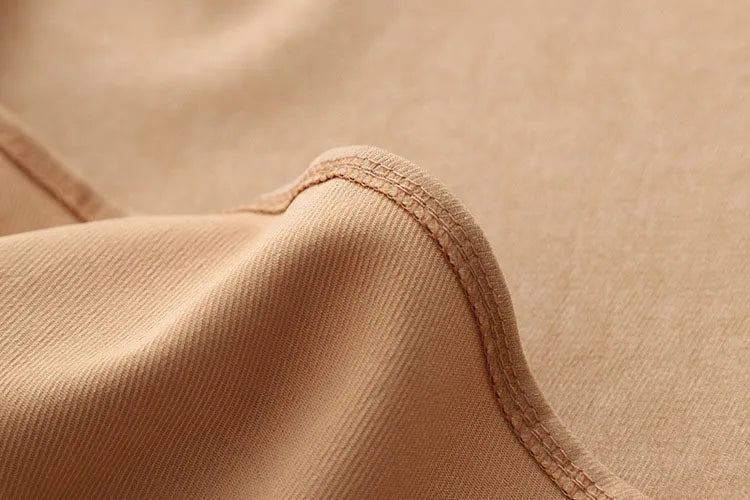 Women Casual Skirts Spring And Autumn Solid High Waist Irregular Pockets Midi Skirts Fashion Simple Elegant Saia Faldas