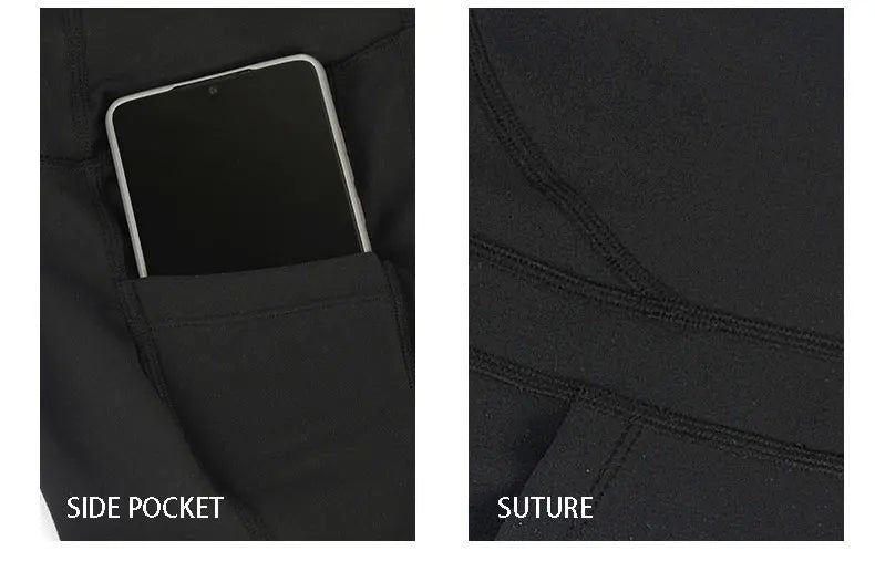 Women Yoga Pants Naked Feeling Stretchy Sports Tights Pocket High Waist Leggings Running Fitness Leggings Workout Gym Clothing