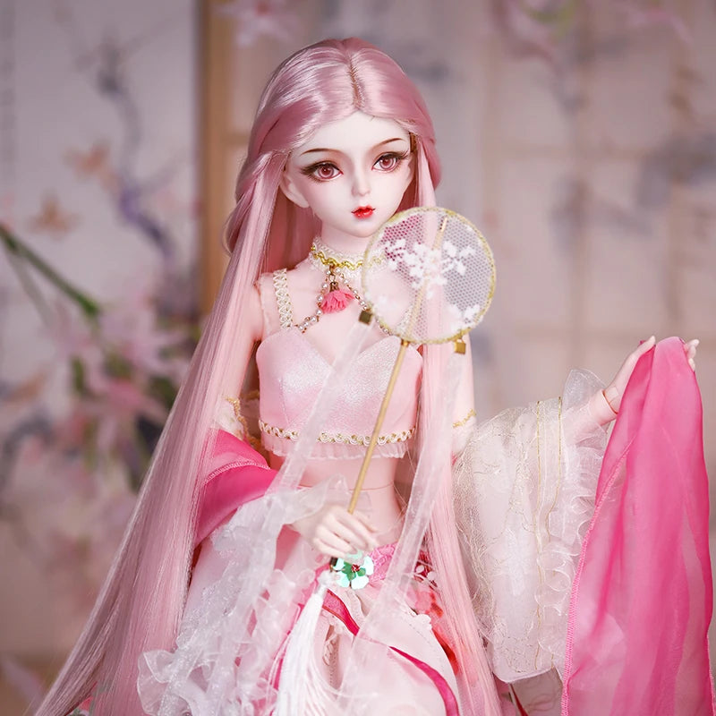 Wig for 1/3 BJD Smooth hair AI MSD SD Kit Toy Gift suit 60cm doll