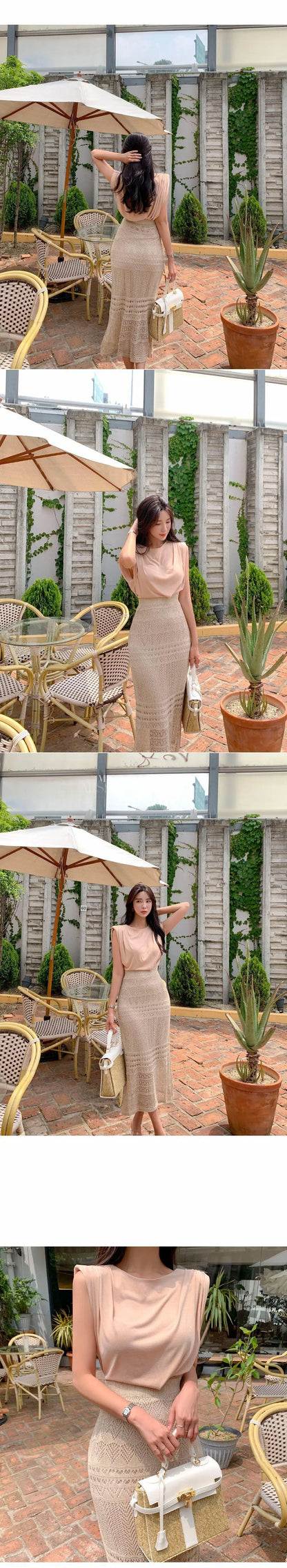 Women Skirt Summer Long Skirts Midi High Waist Girls Solid Vintage Skrits Sexy A Line Harajuku Skirt Y2k Kawaii Lace Pleated