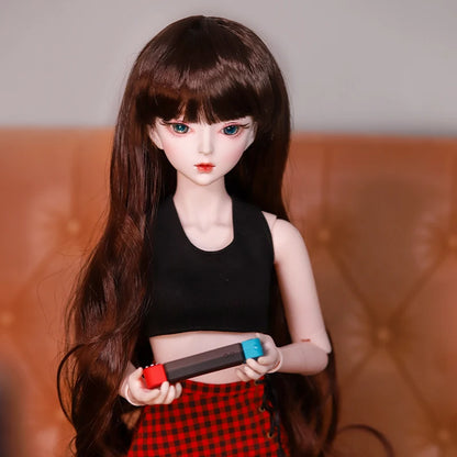 Wig for 1/3 BJD Smooth hair AI MSD SD Kit Toy Gift suit 60cm doll