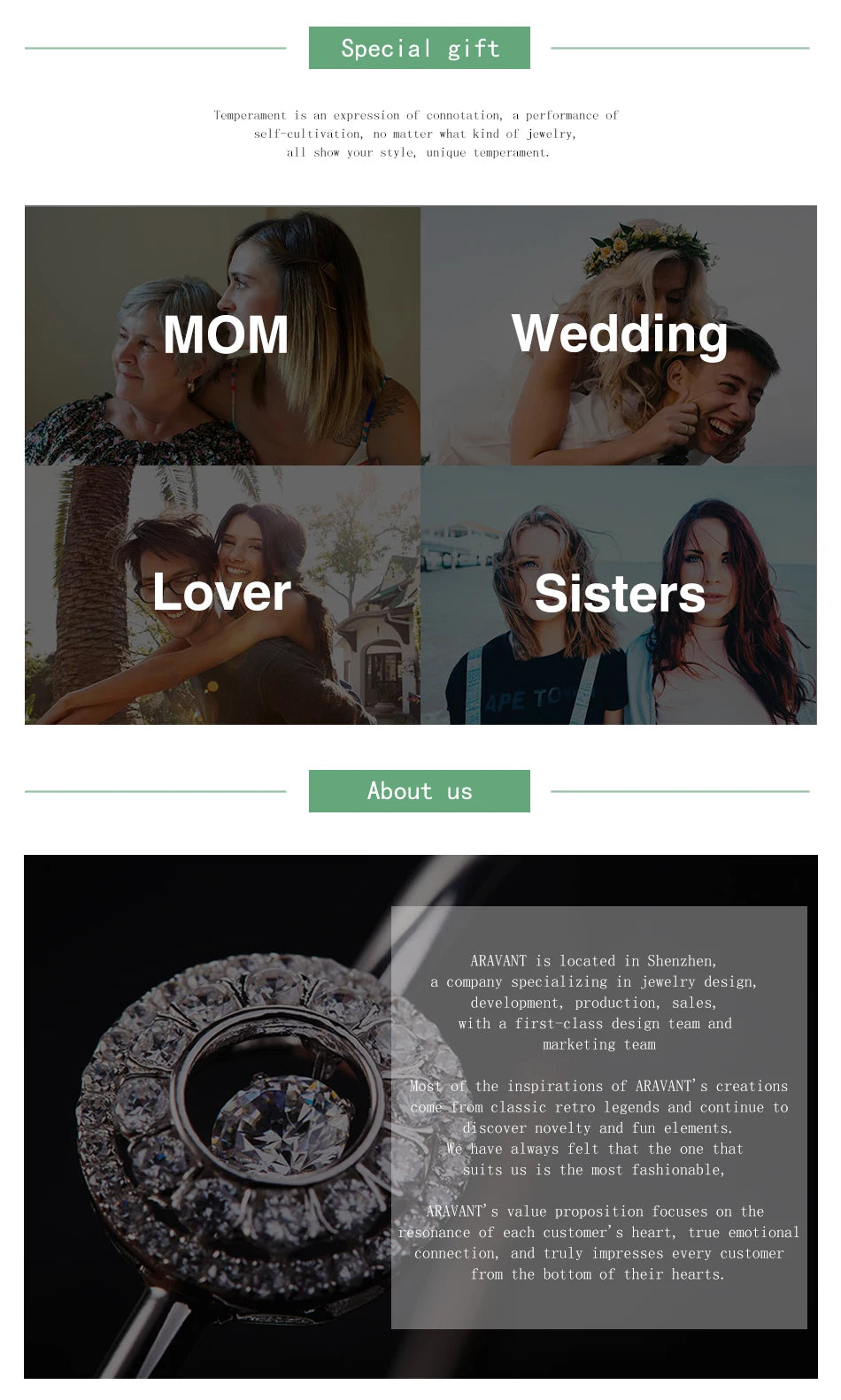 Aravant 925 Silver 8MM White Pearl Necklaces Chains For Women Fashion Jewelry Gifts