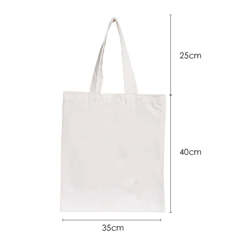 Handbags for Women 1984 Vintage Canvas Shopping Bags 1980~1989 Design Tote Bags for Women Folding Eco-Friendly Shoulder Bag