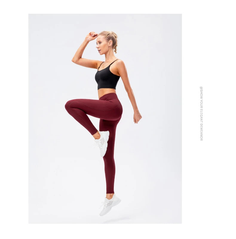 Yoga Pants Women Warm Leggings for Fitness Fleece Warm Winter Stretchy Running Tights Leggings Gym Sport Yoga Leggings