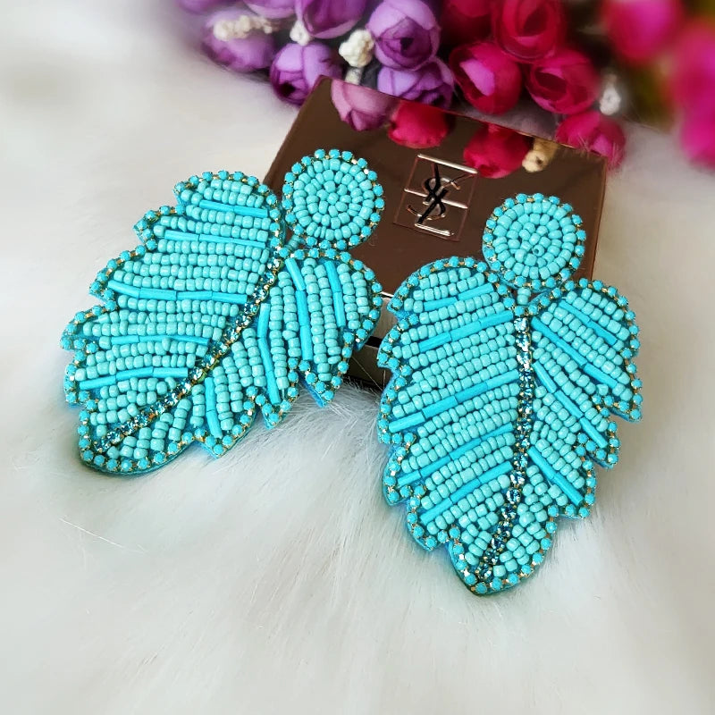 New Earrings Tassel Drop Earring Jewelry Earrings For Women Crystal Earrings Crown Dangle Earrings Long Earrings Boho Earings