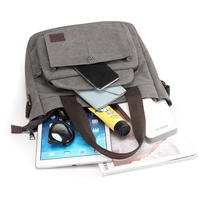 2024 Women Bag New Fashion Messenger Bag Women Shoulder Bag Canvas Handbag Purse Large Capacity Fashion Female Tote Shopping Bag