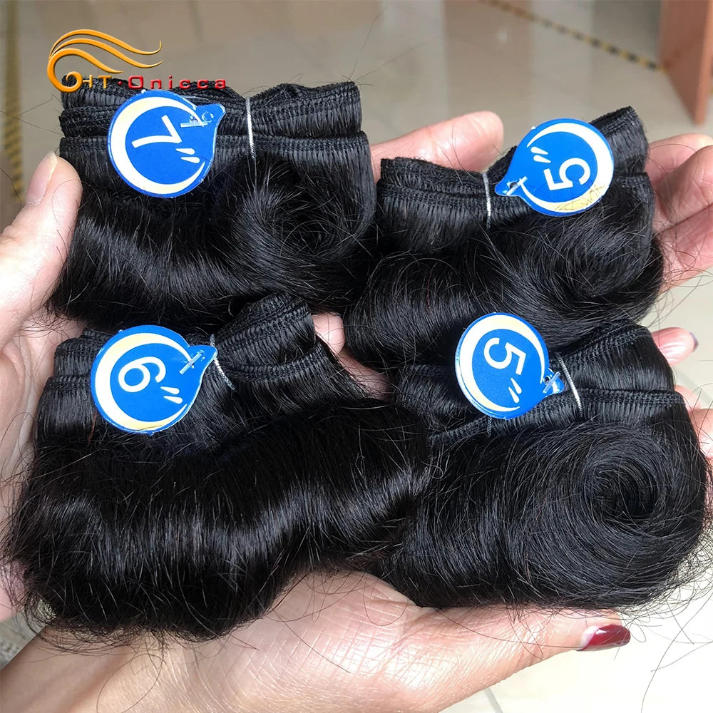 Brazilian Curly Hair Weave Bundles 100% Human Hair 4 Bundles Afro 1B 30 Burgundy Bundles Hair Extension 5 5 6 7 Inches Remy Hair