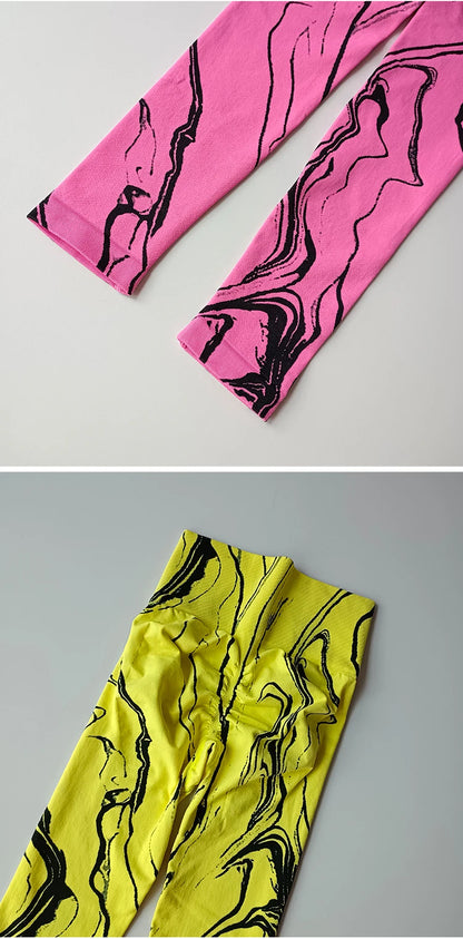 Women High Waist Yoga Pants Leggings Sport  Tights Outfits Gym Fitness Sports Running Sportswear Breathable Quick Dry Pants