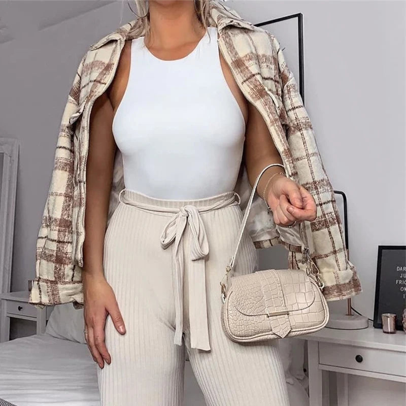 Sexy Tank Tops For Women White O Neck Sleeveless Corset Summer Off Shoulder Body Tops Streetwear Sexy Bodysuit Female Tank Top