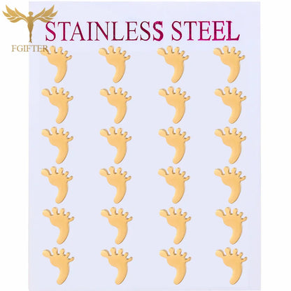 Wholesale Stainless Steel Earrings for Women Girl Animal Clover Flower Cat Bird Unicorn Bear Butterfly Dragonfly Dog Ear Studs