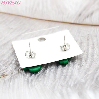 ST065 Acrylic Caterpillar Dangle Earrings Summer Earrings Glitter Acrylic Earrings