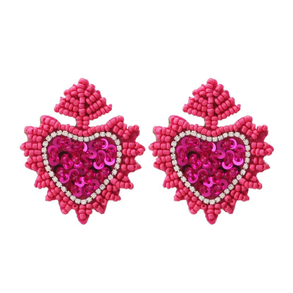 New Earrings Tassel Drop Earring Jewelry Earrings For Women Crystal Earrings Crown Dangle Earrings Long Earrings Boho Earings