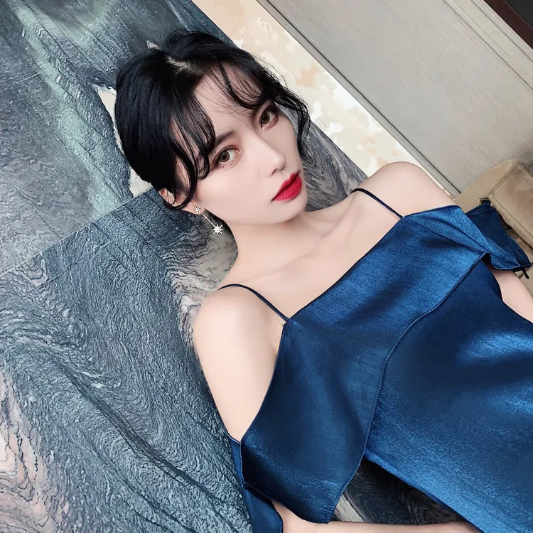 Fashion crystal star long earrings for women with earrings for friends gift trendy Earrings exaggerated Earrings