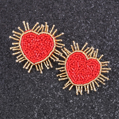 New Earrings Tassel Drop Earring Jewelry Earrings For Women Crystal Earrings Crown Dangle Earrings Long Earrings Boho Earings