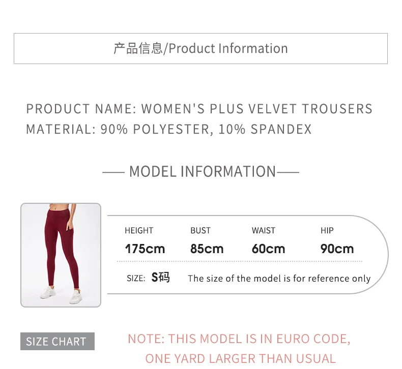 Yoga Pants Women Warm Leggings for Fitness Fleece Warm Winter Stretchy Running Tights Leggings Gym Sport Yoga Leggings