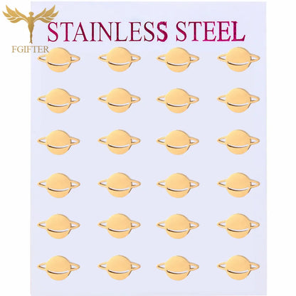 Wholesale Stainless Steel Earrings for Women Girl Animal Clover Flower Cat Bird Unicorn Bear Butterfly Dragonfly Dog Ear Studs