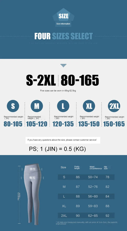 New High Waist Women's Leggings Stretch Yoga Pants Tights With Pockets Push Up Fitness Running Sportswear Solid Color Pants