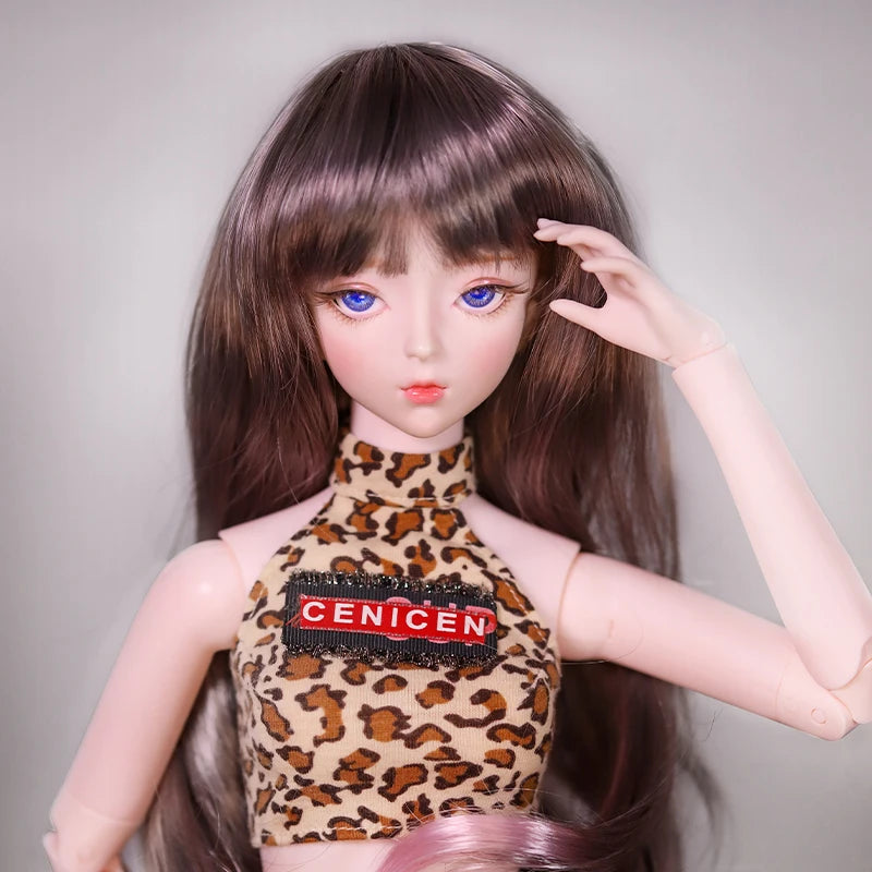 Wig for 1/3 BJD Smooth hair AI MSD SD Kit Toy Gift suit 60cm doll