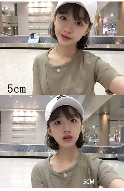 925 sterling silver earrings Big earrings Earrings for women Wedding earrings Round earrings Silver earrings Earrings circle