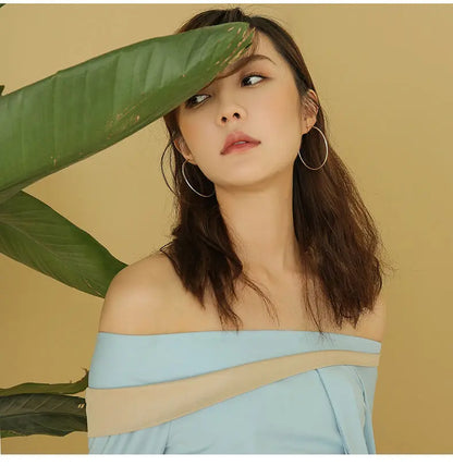 925 sterling silver earrings Big earrings Earrings for women Wedding earrings Round earrings Silver earrings Earrings circle