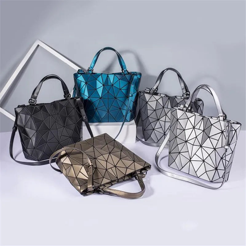Women Bag Bao Bags For Women 2025 Silver Geometric Beach Bag Fashion Shoulder Crossbody Bags  Bolsa Feminina Sac A Main Clutch