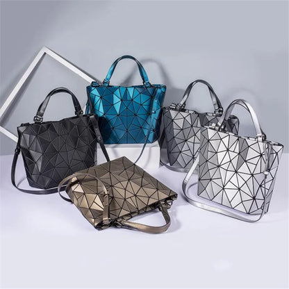 Women Bag Bao Bags For Women 2025 Silver Geometric Beach Bag Fashion Shoulder Crossbody Bags  Bolsa Feminina Sac A Main Clutch