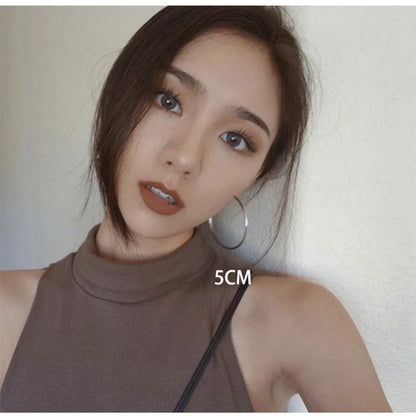 925 sterling silver earrings Big earrings Earrings for women Wedding earrings Round earrings Silver earrings Earrings circle