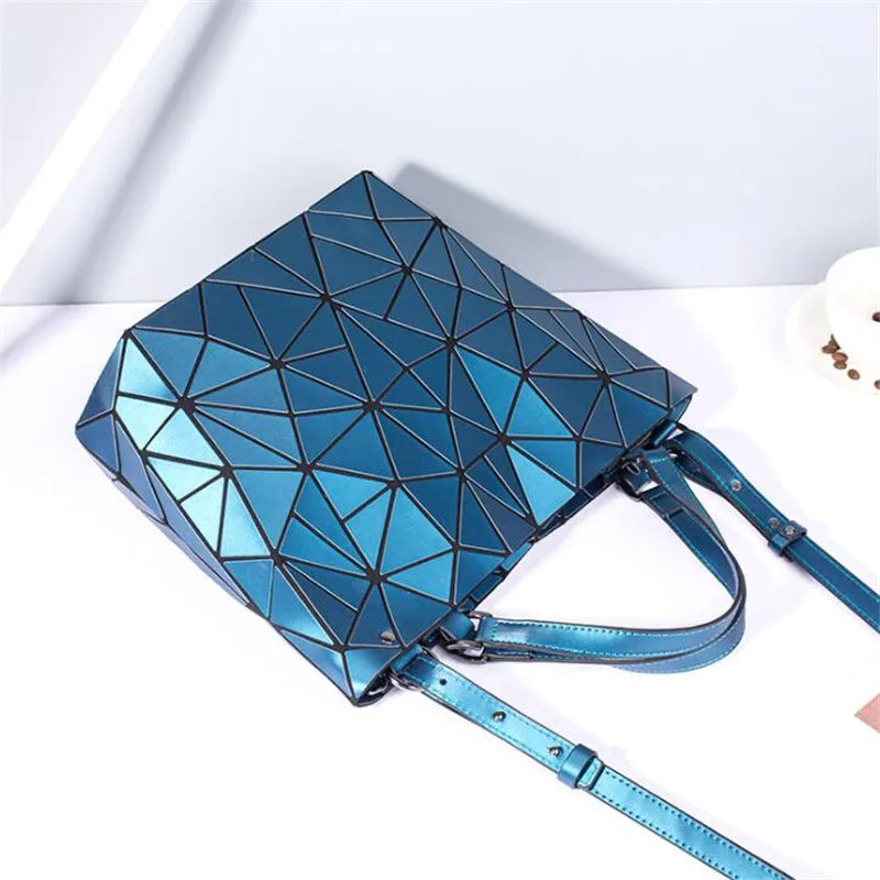 Women Bag Bao Bags For Women 2025 Silver Geometric Beach Bag Fashion Shoulder Crossbody Bags  Bolsa Feminina Sac A Main Clutch