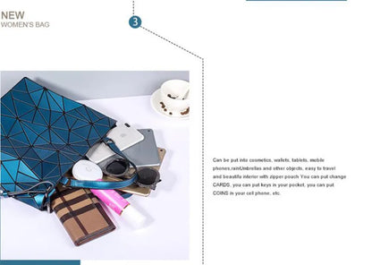 Women Bag Bao Bags For Women 2025 Silver Geometric Beach Bag Fashion Shoulder Crossbody Bags  Bolsa Feminina Sac A Main Clutch